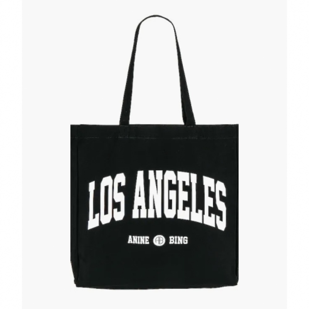 Anine Bing Remy Canvas Tote